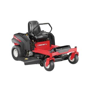 Tractor Giro cero doble barra marca TROY BILT 54” descarga lateral 8 posiciones 25 HP