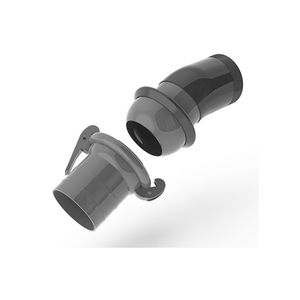 CODO DE  SUCCION  4", 22°, ROSCADO ACOPLE RAPIDO/KIT AUTOCEBANTE