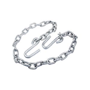 Cadena de seguridad para remolque 5/16” x 54”, 2 ganchos en “s” 7600 lbs