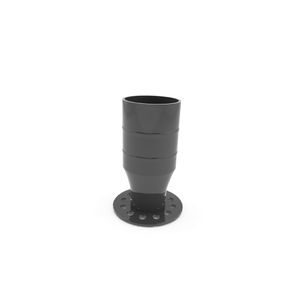 ACOPLE RECTO CONCENTRICO LISO MANGUERA 5" X 6"
