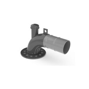 CODO DESCARGA 4", 90° , LISO MANGUERA