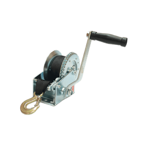 Winche manual 1200 lbs con correa y gancho